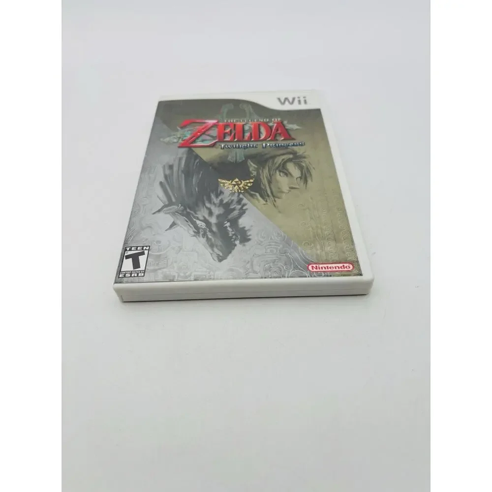 Legend of Zelda Twilight Princess Nintendo Wii 2006 CIB Complete Tested Works VG